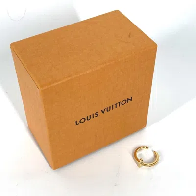 Pre-owned Louis Vuitton Gold Metal Band Ring ()