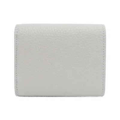 Pre-owned Louis Vuitton Gray Leather Wallet (bi-fold) ()