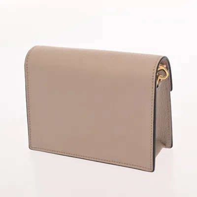 Pre-owned Louis Vuitton Grayish Leather Shoulder Bag ()