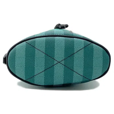 Pre-owned Louis Vuitton Green Yellow Shoulder Bag ()