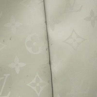 Pre-owned Louis Vuitton Gris Canvas Backpack () In Gray