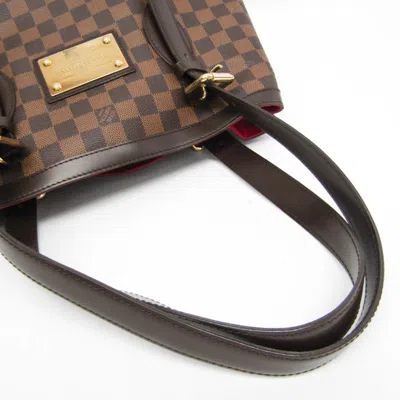 Pre-owned Louis Vuitton Hampstead Brown Canvas Tote Bag ()
