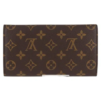 Pre-owned Louis Vuitton International Brown Canvas Wallet  ()