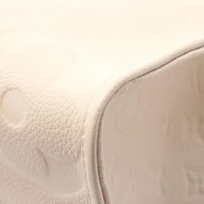 Pre-owned Louis Vuitton Ivory Monogram Empreinte Tote Bag () In White
