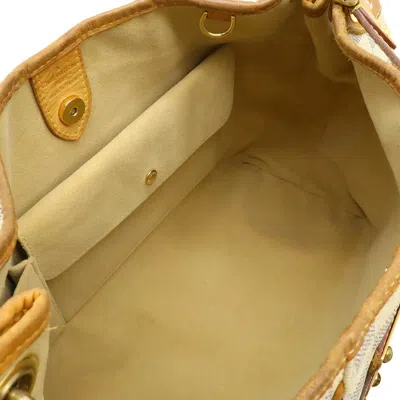 Pre-owned Louis Vuitton Ivory Pvc Shoulder Bag () In White