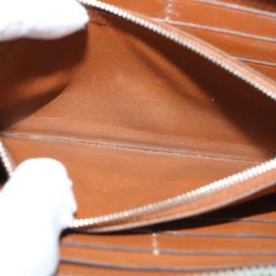 Pre-owned Louis Vuitton Jena Blue Leather Wallet  ()