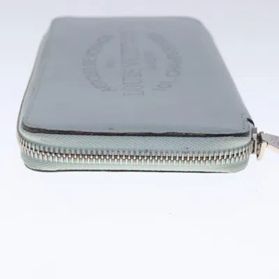Pre-owned Louis Vuitton Jena Green Leather Wallet  ()