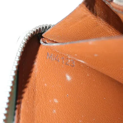 Pre-owned Louis Vuitton Jena Blue Leather Wallet  ()
