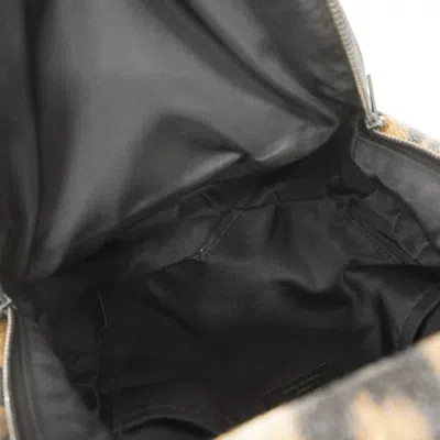 Pre-owned Louis Vuitton Leopard Backpack () In Brown