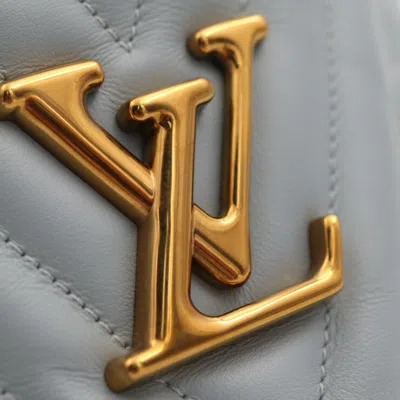 Pre-owned Louis Vuitton Light Blue Leather Fanny Pack Shoulder Bag ()