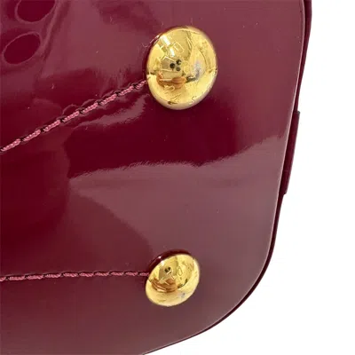 Pre-owned Louis Vuitton Magenta Vernis Handbag Shoulder Bag () In Purple