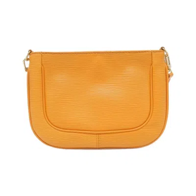 Pre-owned Louis Vuitton Mandarin Leather Shoulder Bag () In Orange