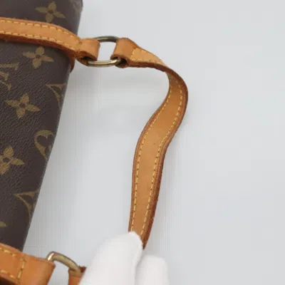 Pre-owned Louis Vuitton Marelle Brown Canvas Backpack Bag ()