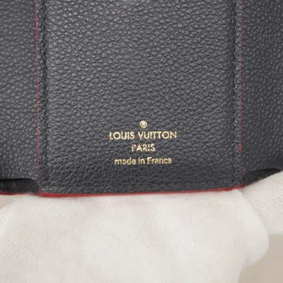 Pre-owned Louis Vuitton Marine Rouge Wallet (tri-fold) () In Red