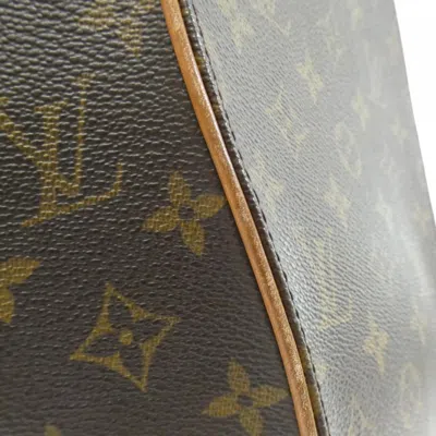 Pre-owned Louis Vuitton Marron Coated Canvas Backpack () In Brown