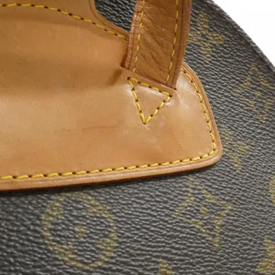 Pre-owned Louis Vuitton Marron Coated Canvas Backpack () In Brown