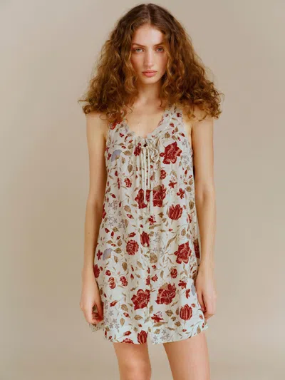 Reformation Holly Sleep Dress In Neutral