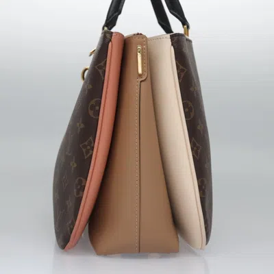 Pre-owned Louis Vuitton Millefeuille Brown Canvas Tote Bag ()
