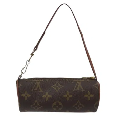 Pre-owned Louis Vuitton Mini Baby Papillon Brown Canvas Clutch Bag ()