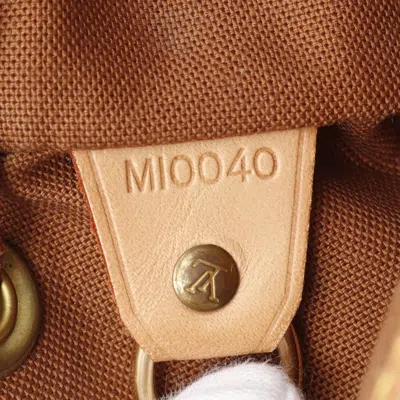 Pre-owned Louis Vuitton Monogram Brown Coated Canvas Leather Backpack ()