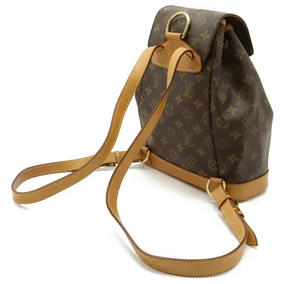 Pre-owned Louis Vuitton Monogram Brown Monogram Backpack Shoulder Bag ()