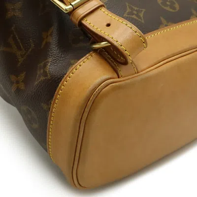 Pre-owned Louis Vuitton Monogram Brown Monogram Backpack Shoulder Bag ()