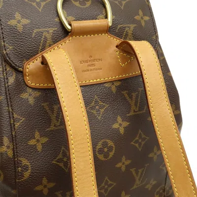 Pre-owned Louis Vuitton Monogram Brown Monogram Backpack Shoulder Bag ()