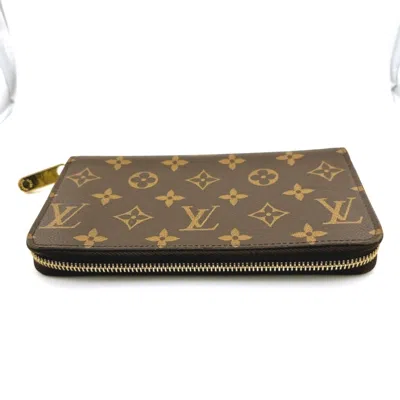 Pre-owned Louis Vuitton Monogram Brown Monogram Long Wallet (bi-fold) ()