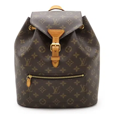 Pre-owned Louis Vuitton Monogram Brown Monogram Monogram Backpack Shoulder Bag ()