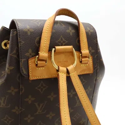 Pre-owned Louis Vuitton Monogram Brown Monogram Monogram Backpack Shoulder Bag ()
