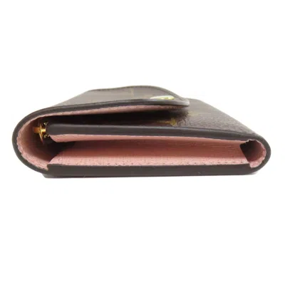 Pre-owned Louis Vuitton Monogram Brown Monogram Rose Ballerine Monogram Coin Purse/coin Case () In Multi