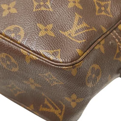 Pre-owned Louis Vuitton Monogram Brown Pvc Clutch Bag ()