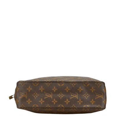 Pre-owned Louis Vuitton Monogram Brown Pvc Leather Clutch Bag ()