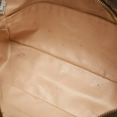 Pre-owned Louis Vuitton Monogram Brown Pvc Leather Clutch Bag ()