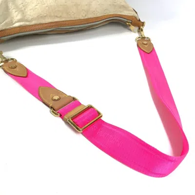 Pre-owned Louis Vuitton Monogram Denim Blue Pink Monogram Denim Shoulder Bag ()