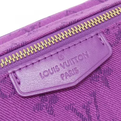Pre-owned Louis Vuitton Monogram Denim Monogram Violet Monogram Denim Shoulder Bag ()