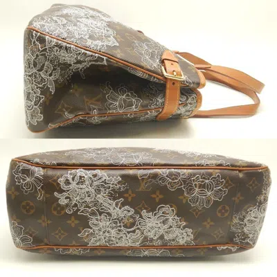 Pre-owned Louis Vuitton Monogram Dentelle Argent Pvc Tote Bag () In Silver