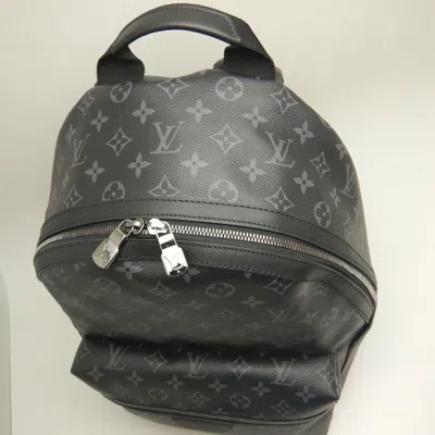 Pre-owned Louis Vuitton Monogram Eclipse Noir Monogram Eclipse Backpack () In Black