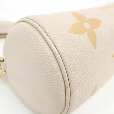 Pre-owned Louis Vuitton Monogram Empreinte Cream Saffron Monogram Empreinte Shoulder Bag ()
