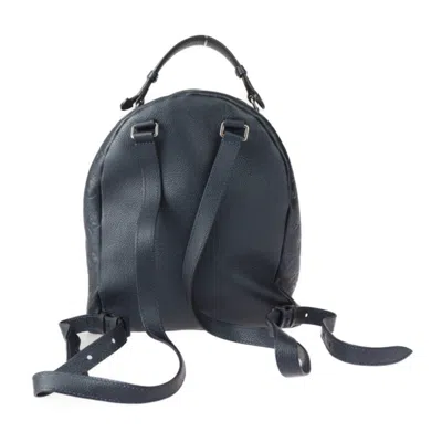 Pre-owned Louis Vuitton Monogram Empreinte Metallic Leather Backpack Handbag () In Silver
