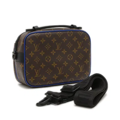 Pre-owned Louis Vuitton Monogram Macassar Canvas Messenger Bag Shoulder Bag ()