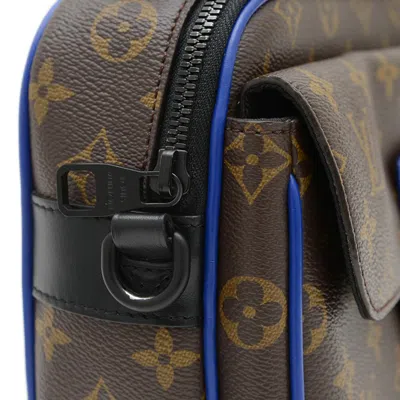 Pre-owned Louis Vuitton Monogram Macassar Canvas Messenger Bag Shoulder Bag ()
