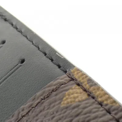 Pre-owned Louis Vuitton Monogram Marron Coated Canvas Coin Purse/coin Case () In Brown