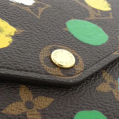 Pre-owned Louis Vuitton Monogram Marron Coated Canvas Long Wallet (bi-fold) () In Brown
