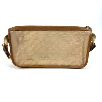 Pre-owned Louis Vuitton Monogram Mini Beige Monogram Mini Pochette Shoulder Bag () In Sand