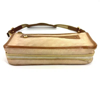 Pre-owned Louis Vuitton Monogram Mini Beige Monogram Mini Pochette Shoulder Bag () In Sand