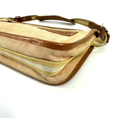 Pre-owned Louis Vuitton Monogram Mini Beige Monogram Mini Pochette Shoulder Bag () In Sand