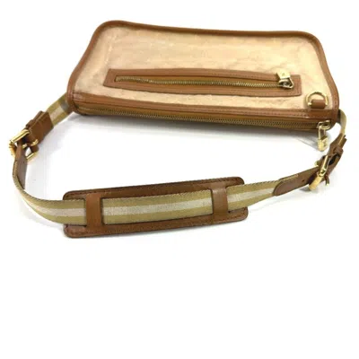 Pre-owned Louis Vuitton Monogram Mini Beige Monogram Mini Pochette Shoulder Bag () In Sand