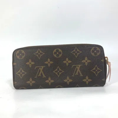 Pre-owned Louis Vuitton Monogram Monogram Rose Ballerine Monogram Long Wallet (bi-fold) ()