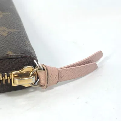 Pre-owned Louis Vuitton Monogram Monogram Rose Ballerine Monogram Long Wallet (bi-fold) ()
